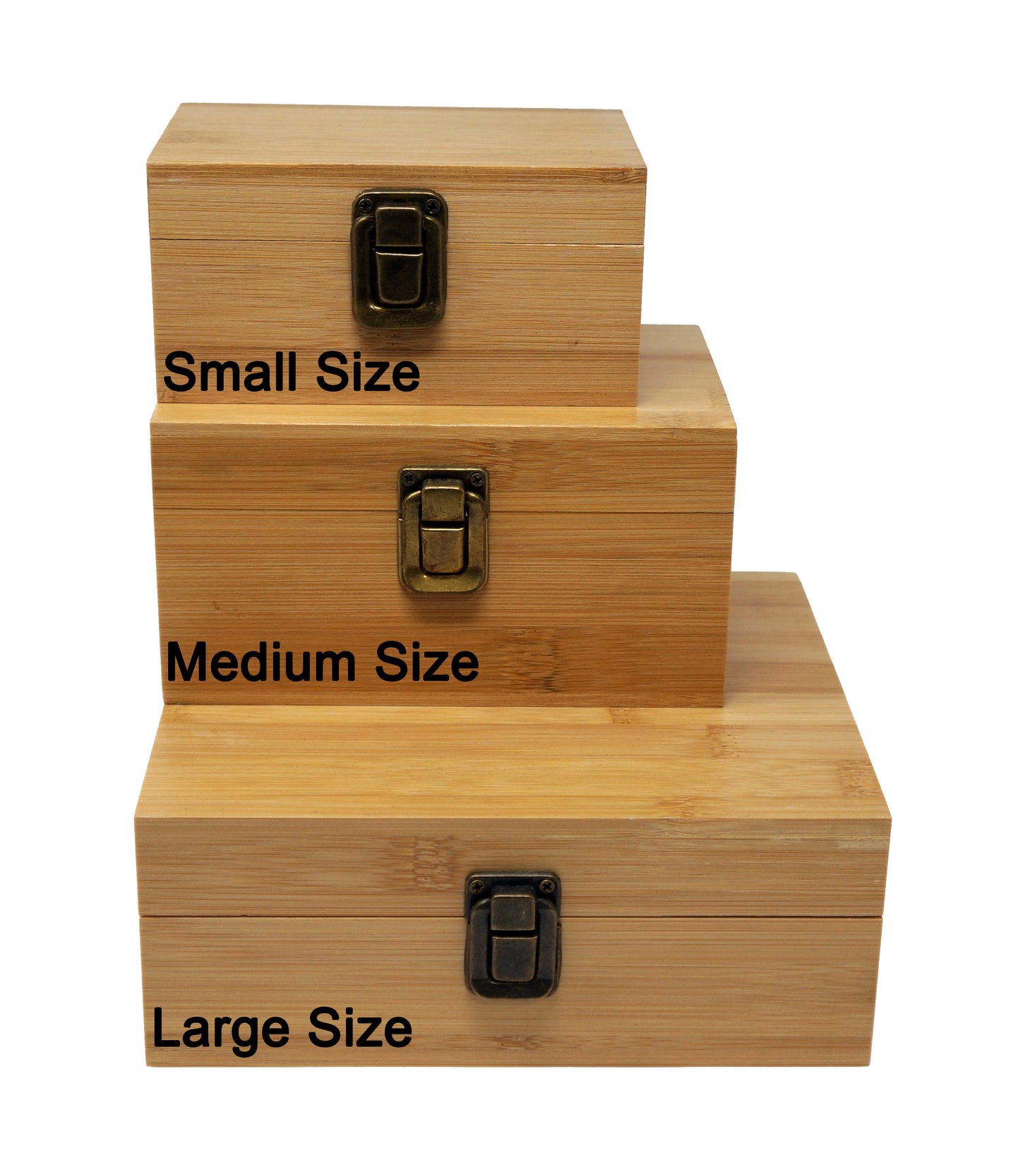 Bamboo Stash Box With Design # BB-012