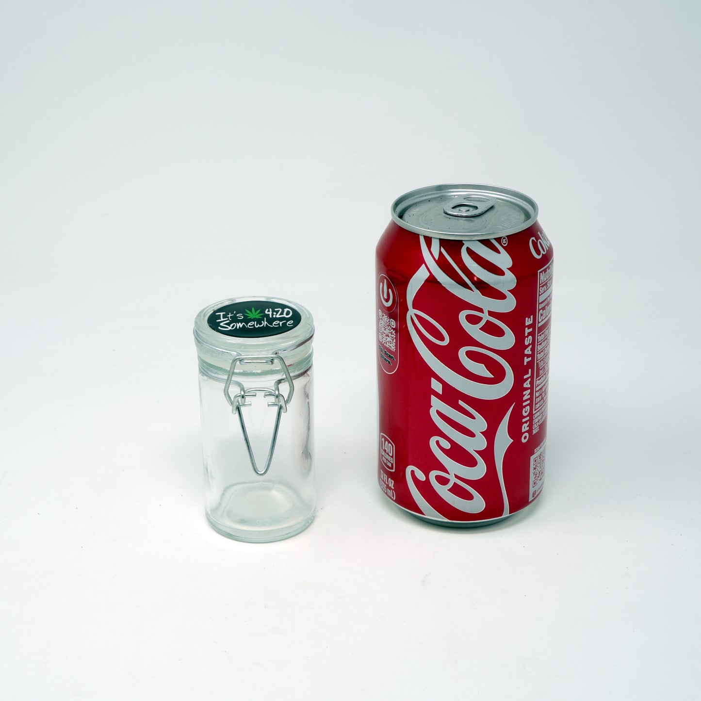 100 Count - Own Design  75ml Glass Locking Jar