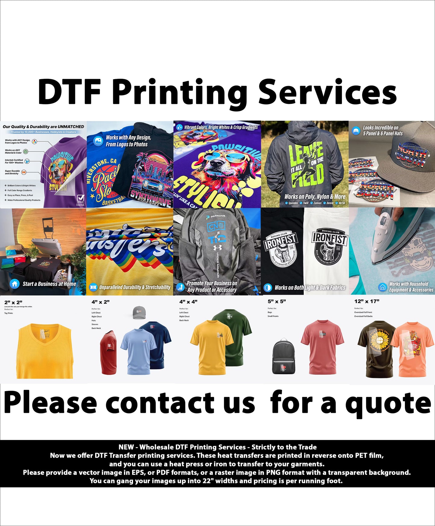 DTF Transfer 24"