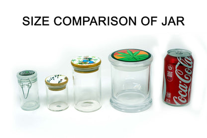 100 Count - Own Design  Jumbo Size PopTop Jar