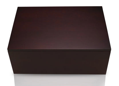Wooden Stash Box with Rolling Tray - Stash Box with Rolling Tray - Comes with a Magnetic Scraper Large Stash Box Black Stash Box