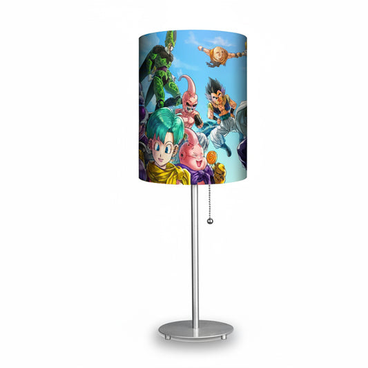 Dragon Ball Designed Lampshade With Metal Base
