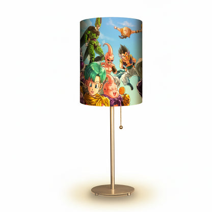 Dragon Ball Designed Lampshade With Metal Base