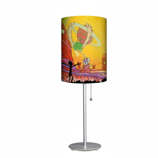 R & M  #1 Designed Lampshade With Metal Base