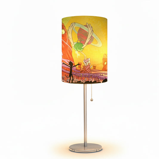 R & M  #1 Designed Lampshade With Metal Base