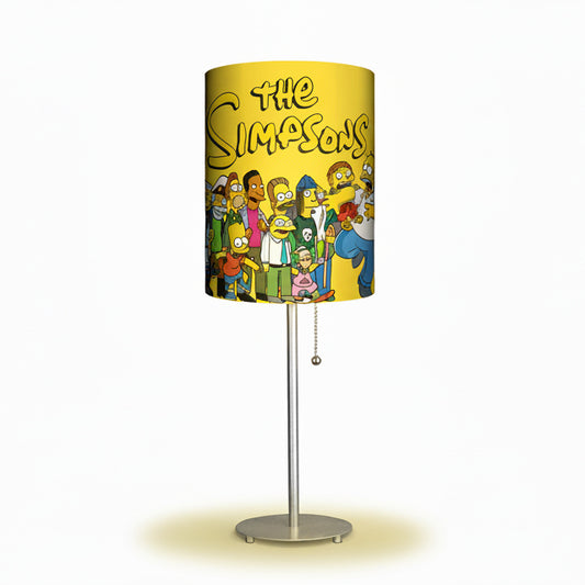 Cartoon #1  Designed Lampshade With Metal Base