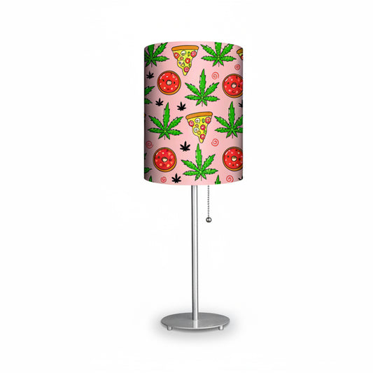 420 #3  Designed Lampshade With Metal Base