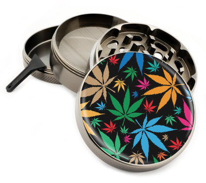 Premium Zinc Alloy Spice & Herb Crusher - Corrosion Resistant & Rust Proof - Diamond Teeth - #ZG-013