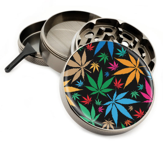 Premium Zinc Alloy Spice & Herb Crusher - Corrosion Resistant & Rust Proof - Diamond Teeth - #ZG-013