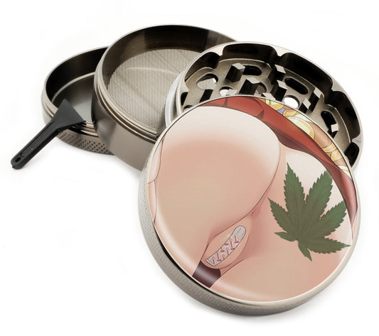 Premium Zinc Alloy Spice & Herb Crusher - Corrosion Resistant & Rust Proof - Diamond Teeth - #ZG-063