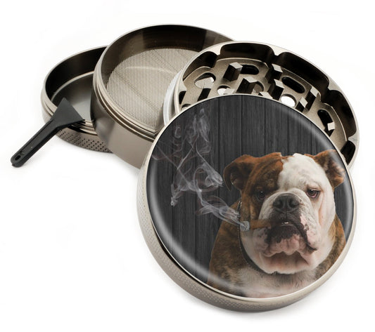Premium Zinc Alloy Spice & Herb Crusher - Corrosion Resistant & Rust Proof - Diamond Teeth - #ZG-068