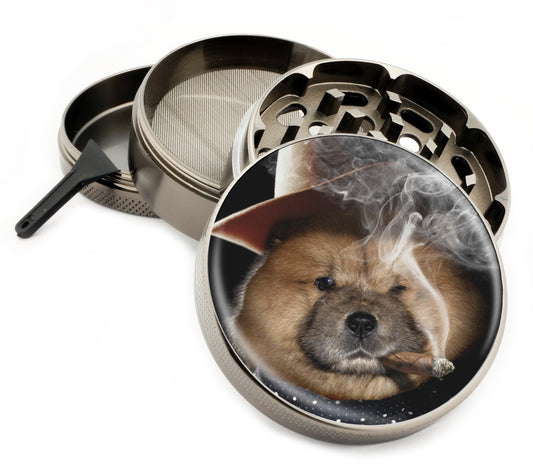 Premium Zinc Alloy Spice & Herb Crusher - Corrosion Resistant & Rust Proof - Diamond Teeth - #ZG-069