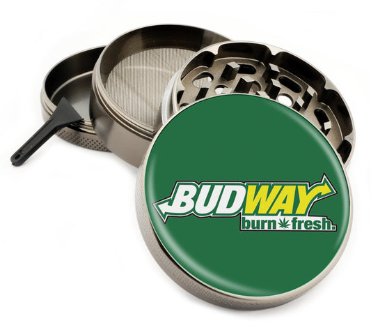 Premium Zinc Alloy Spice & Herb Crusher - Corrosion Resistant & Rust Proof - Diamond Teeth - #ZG-080