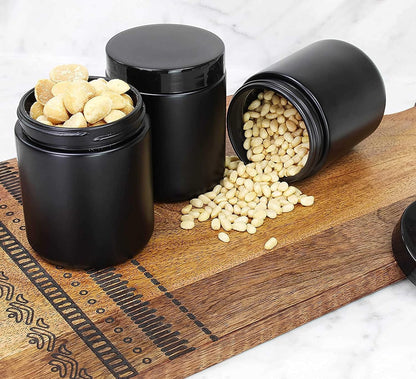 UV Proof Premium Jar Herb Storage Container With Design #UVR-017