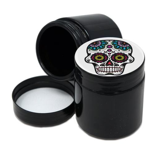 UV Proof Premium Jar Herb Storage Container With Design #UVR-033